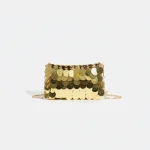 Sac soirée doré à sequins bandoulière